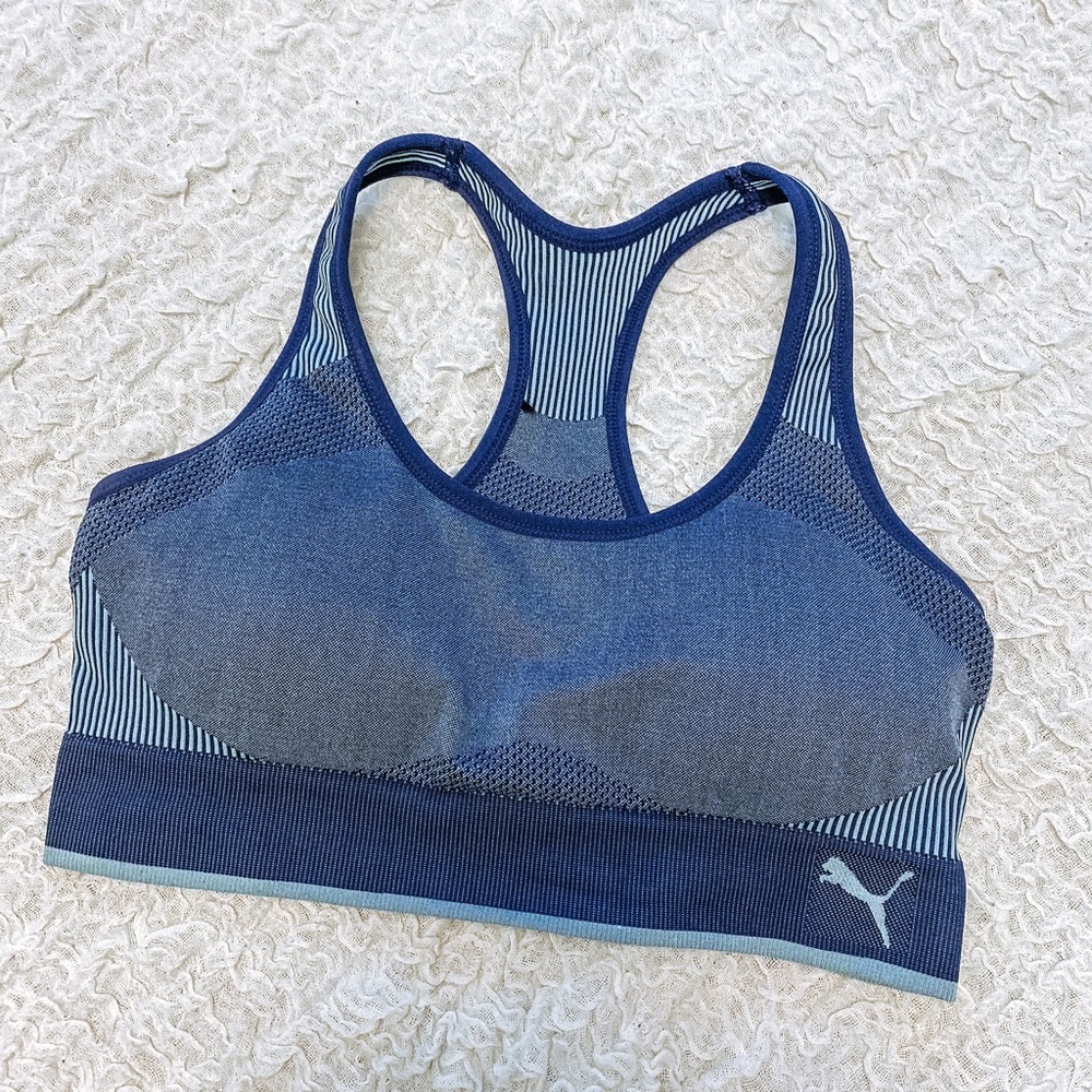 Puma Performance Seamless Sports Bra Sweat Wicking